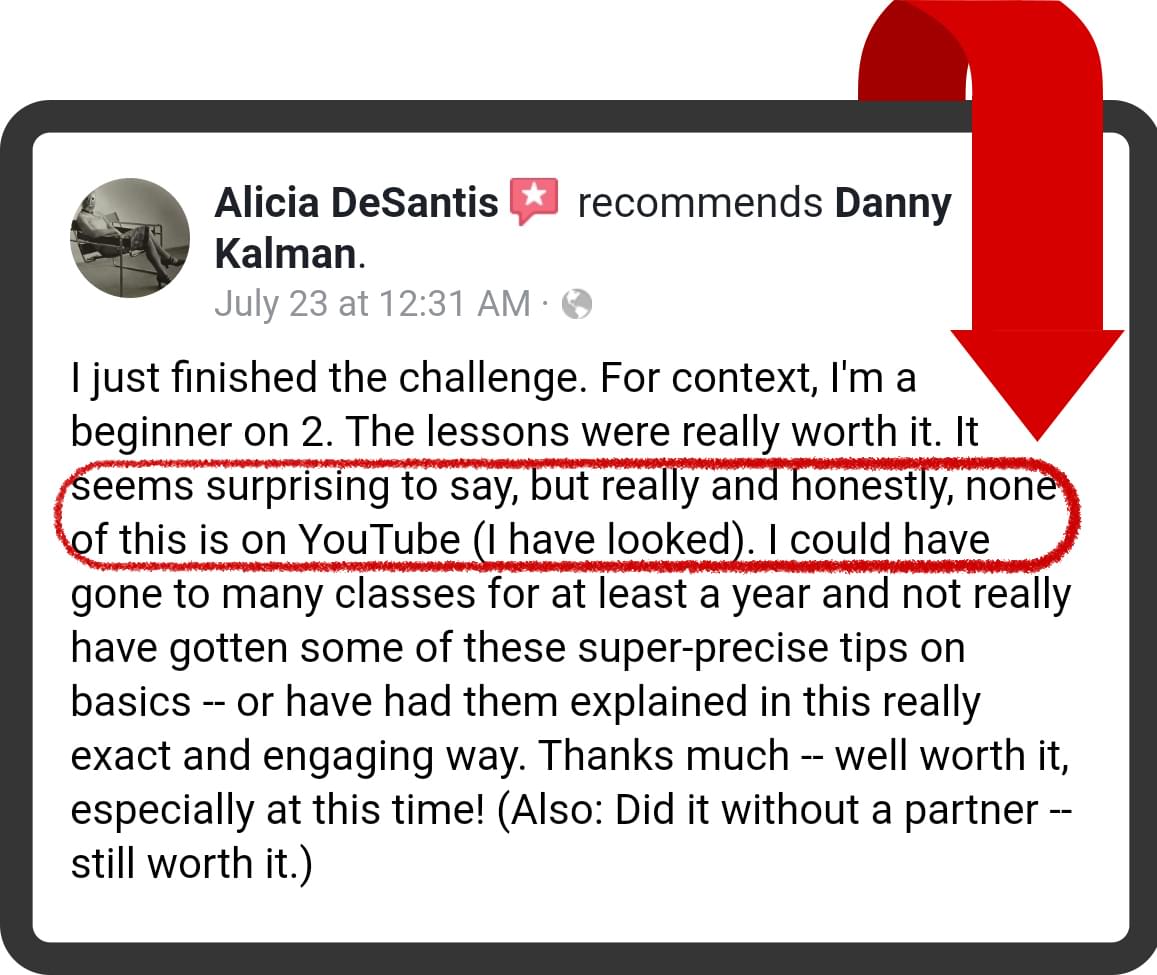 Dance Chemistry 30 Day Salsa Challenge Danny Kalman Review